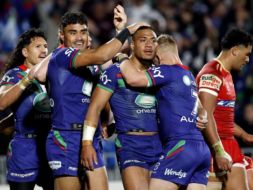 Leka Halasima wants to buy his mother a house. Picture: NRL Images