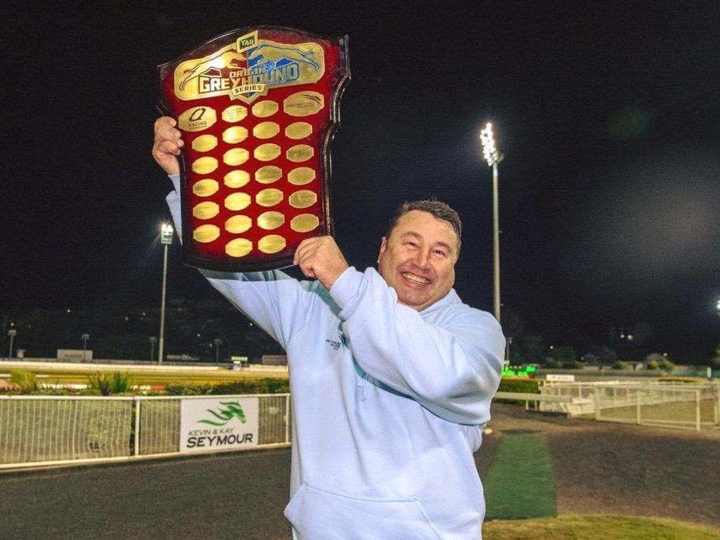 NRL great Terry Hill at the track. Picture: Facebook