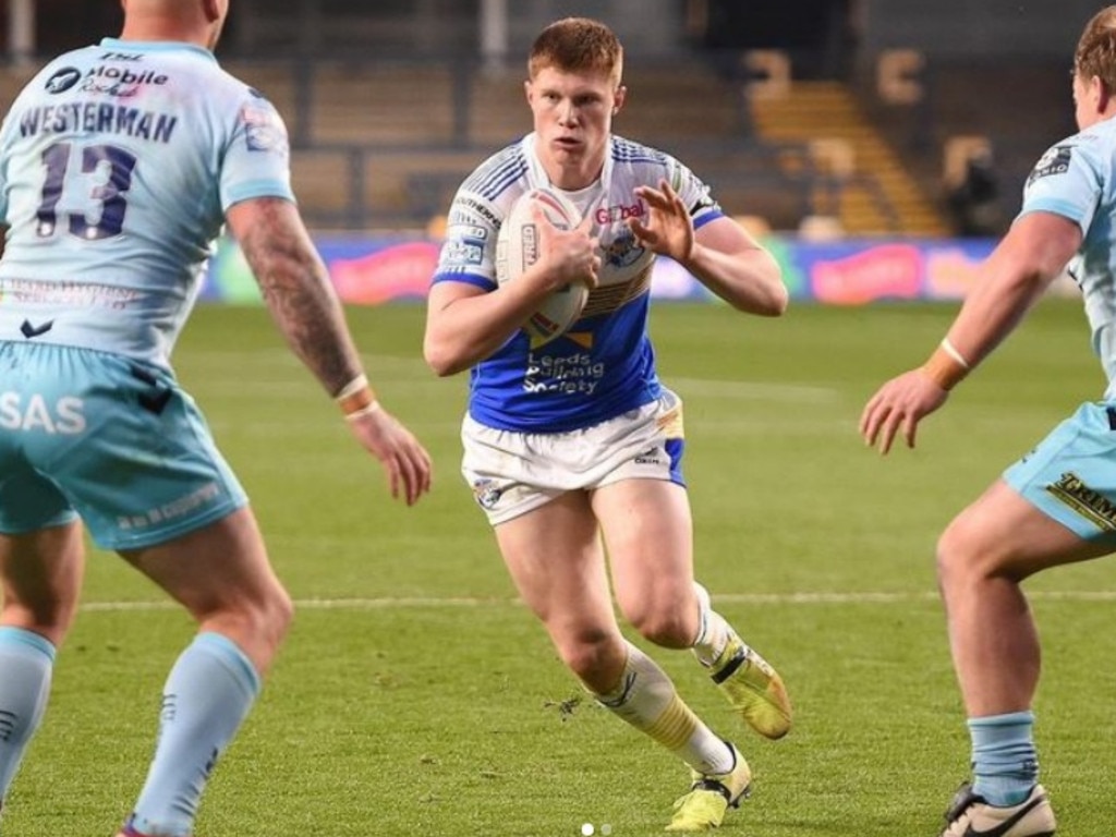 Morgan Gannon is ready for his NRL leap. Picture: Instagram