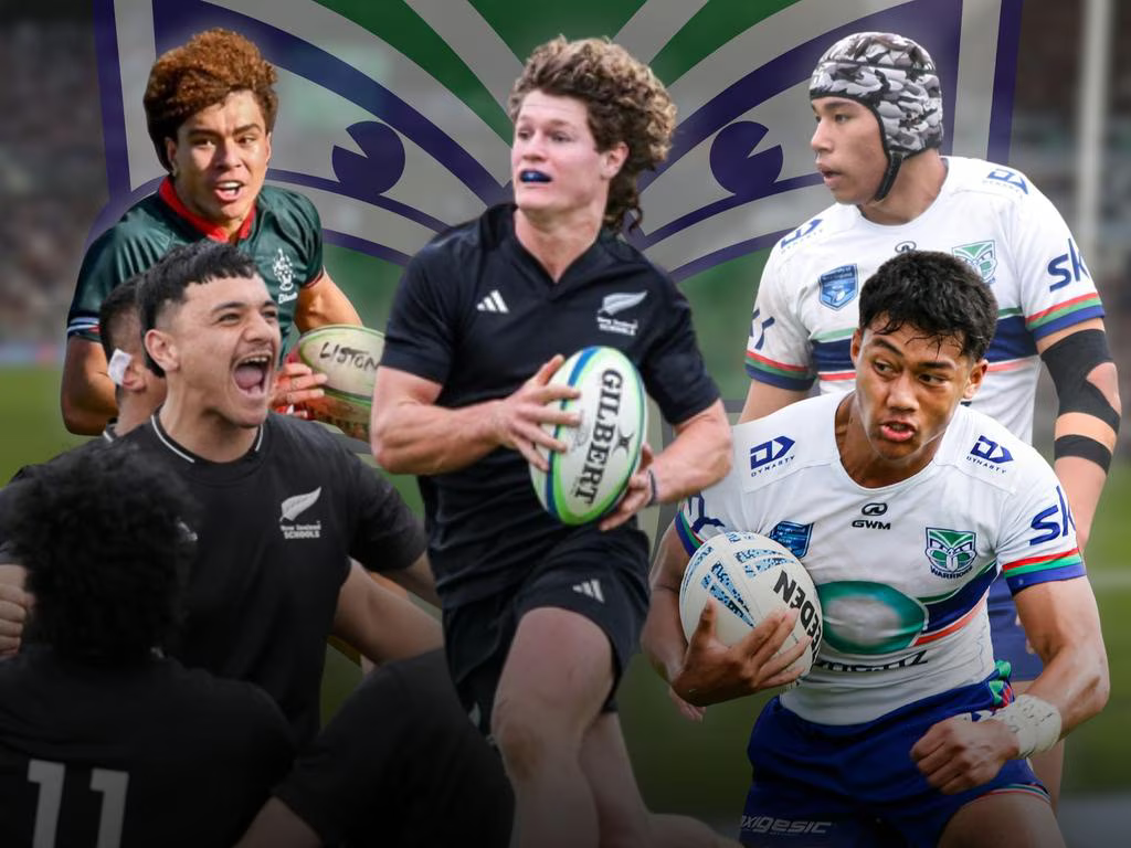 The Warriors’ pathways system is stacked with schoolboy rugby talent.