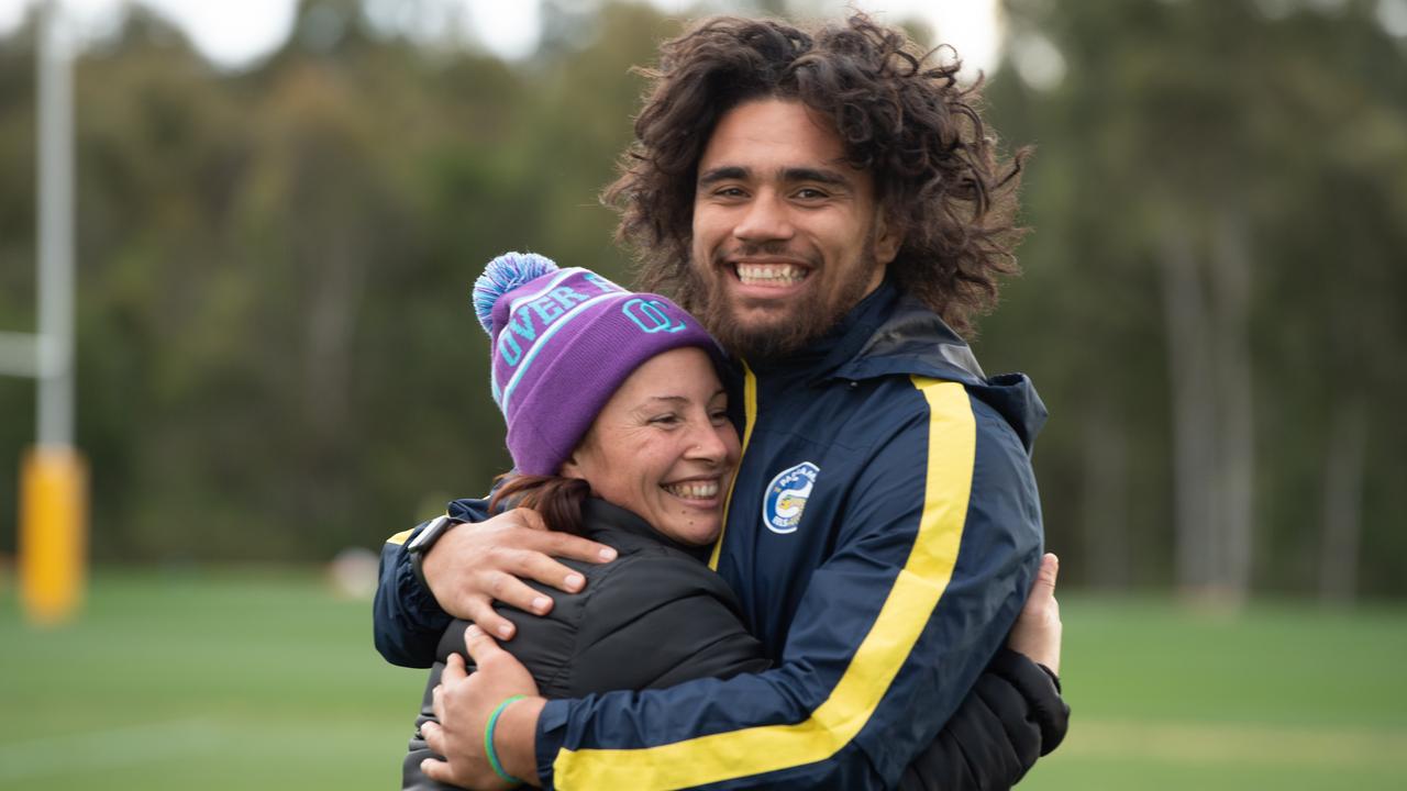 Papali’i is preparing to play his 100th NRL game. Picture: Monique Harmer