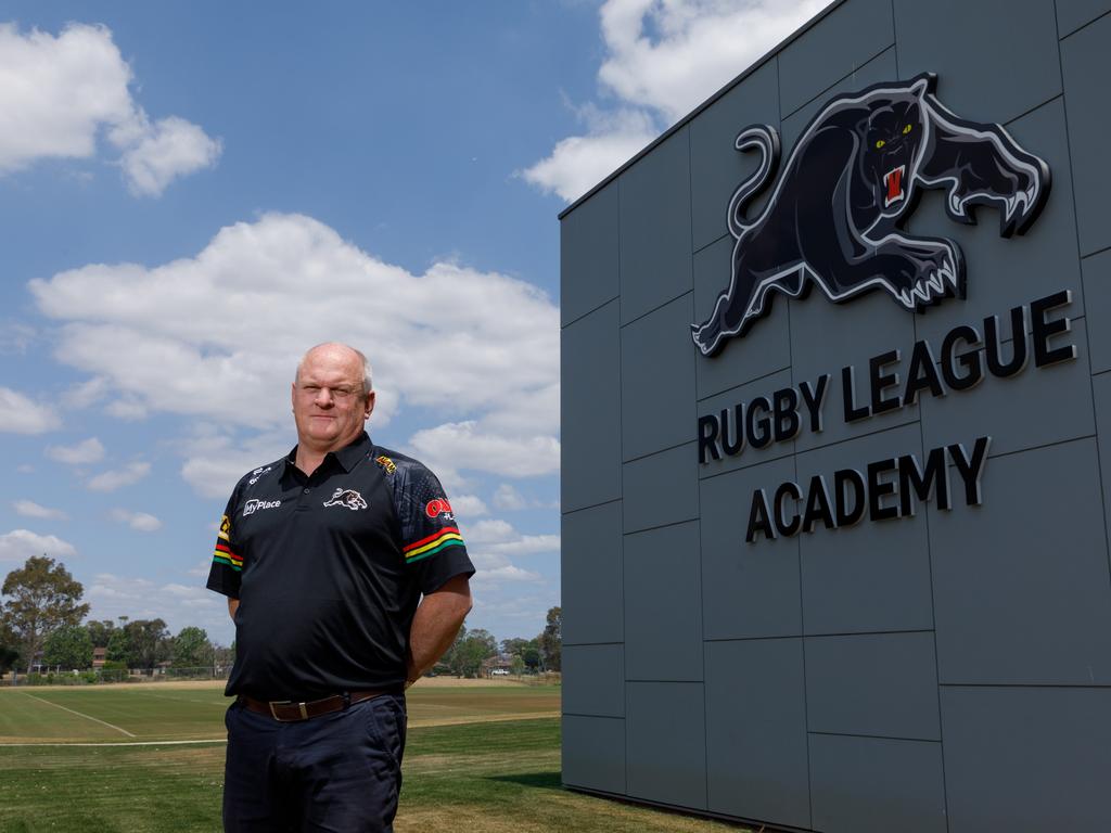 Penrith Panthers CEO Matt Cameron at the club’s academy. Picture: Max Mason-Hubers
